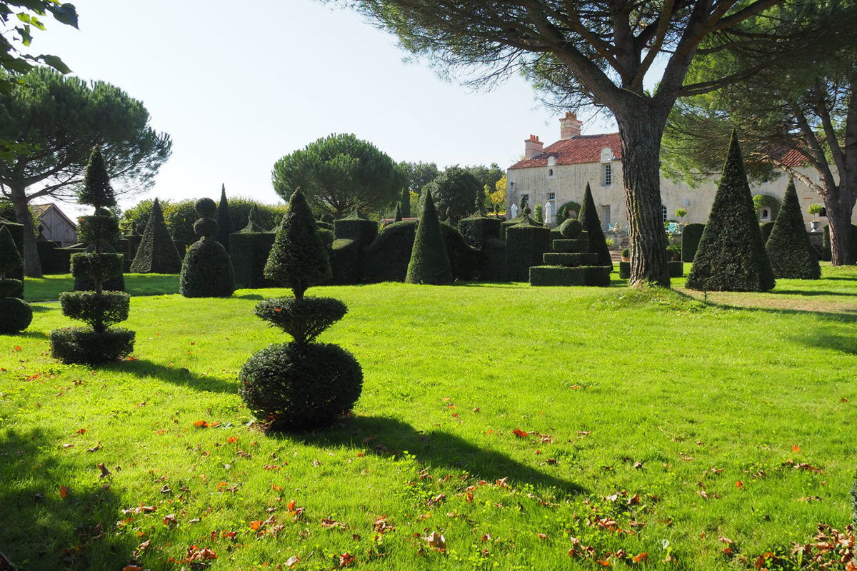 Le jardin du Bâtiment, William Christie à Thiré