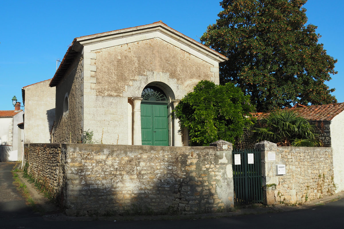 Temple protestant à Sainte-Hermine