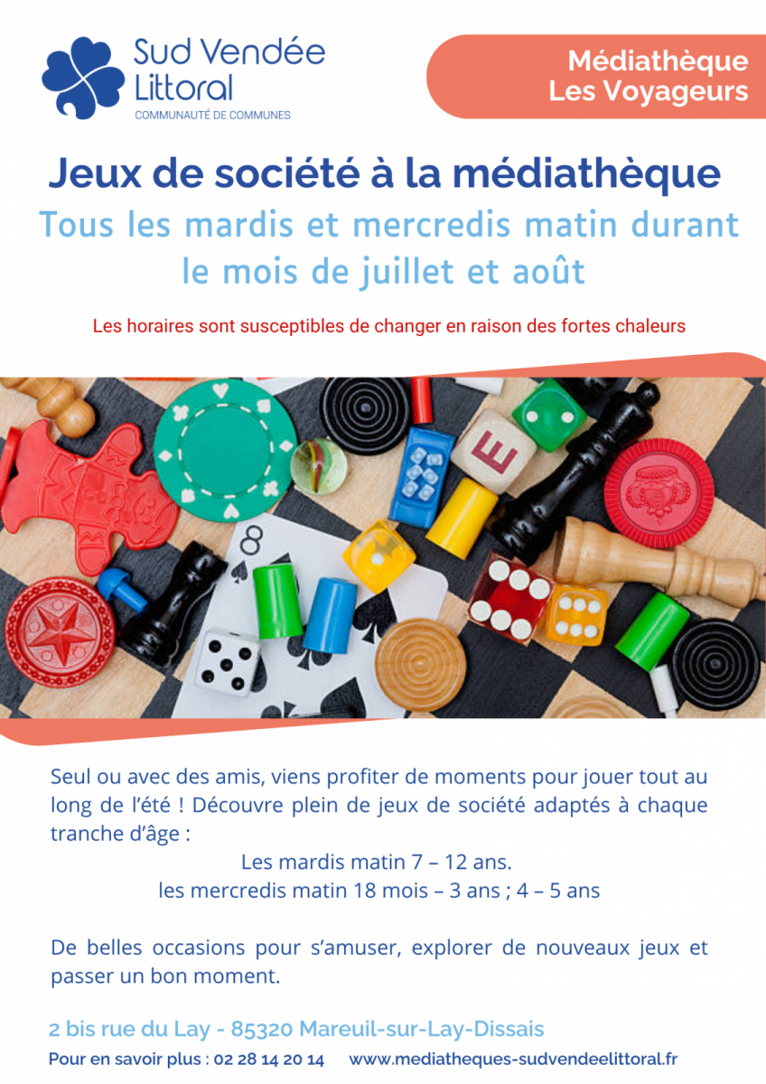 [MAR] Affiches 2024-2025 – jeux de société à la médiathèque