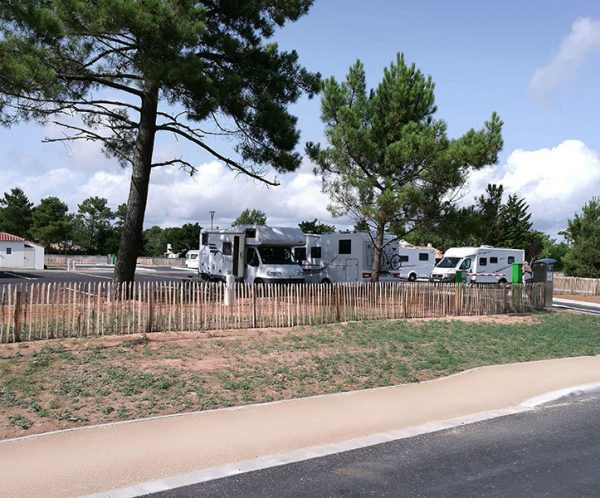 Motorhome area, Les Amourettes