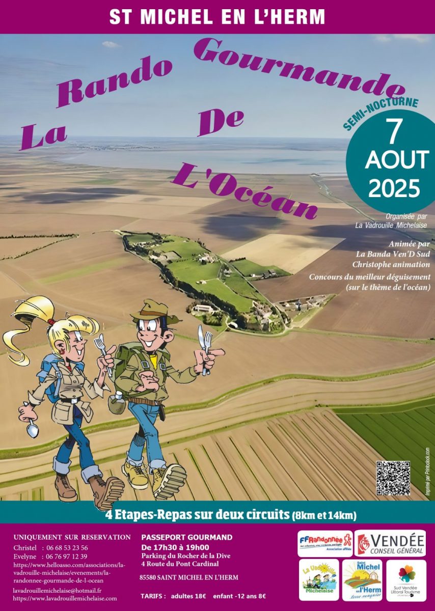 AFFICHE RANDO GOURMANDE 2025
