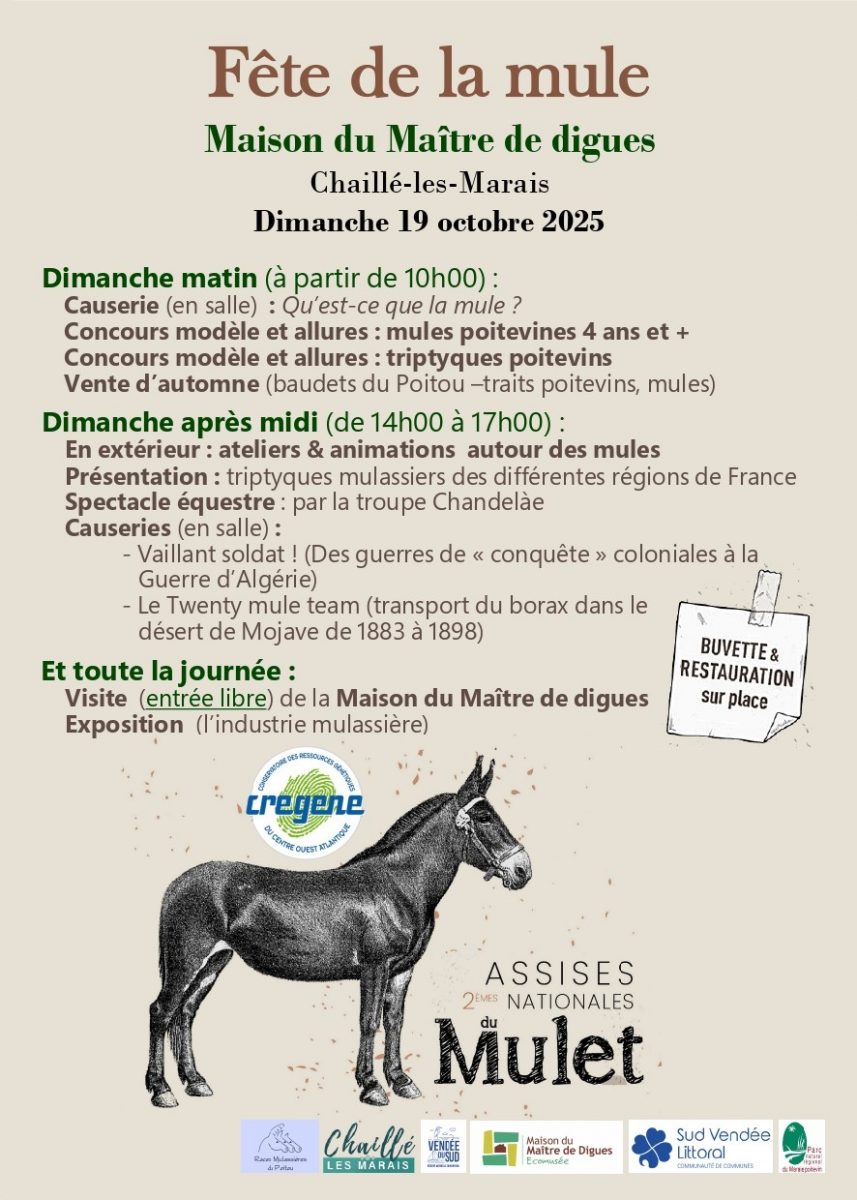 Affiche Assises Mulet Maison Maitre Digues