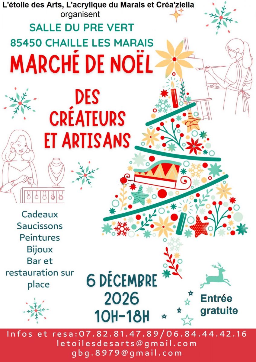 Affiche Marché de Noël 2026