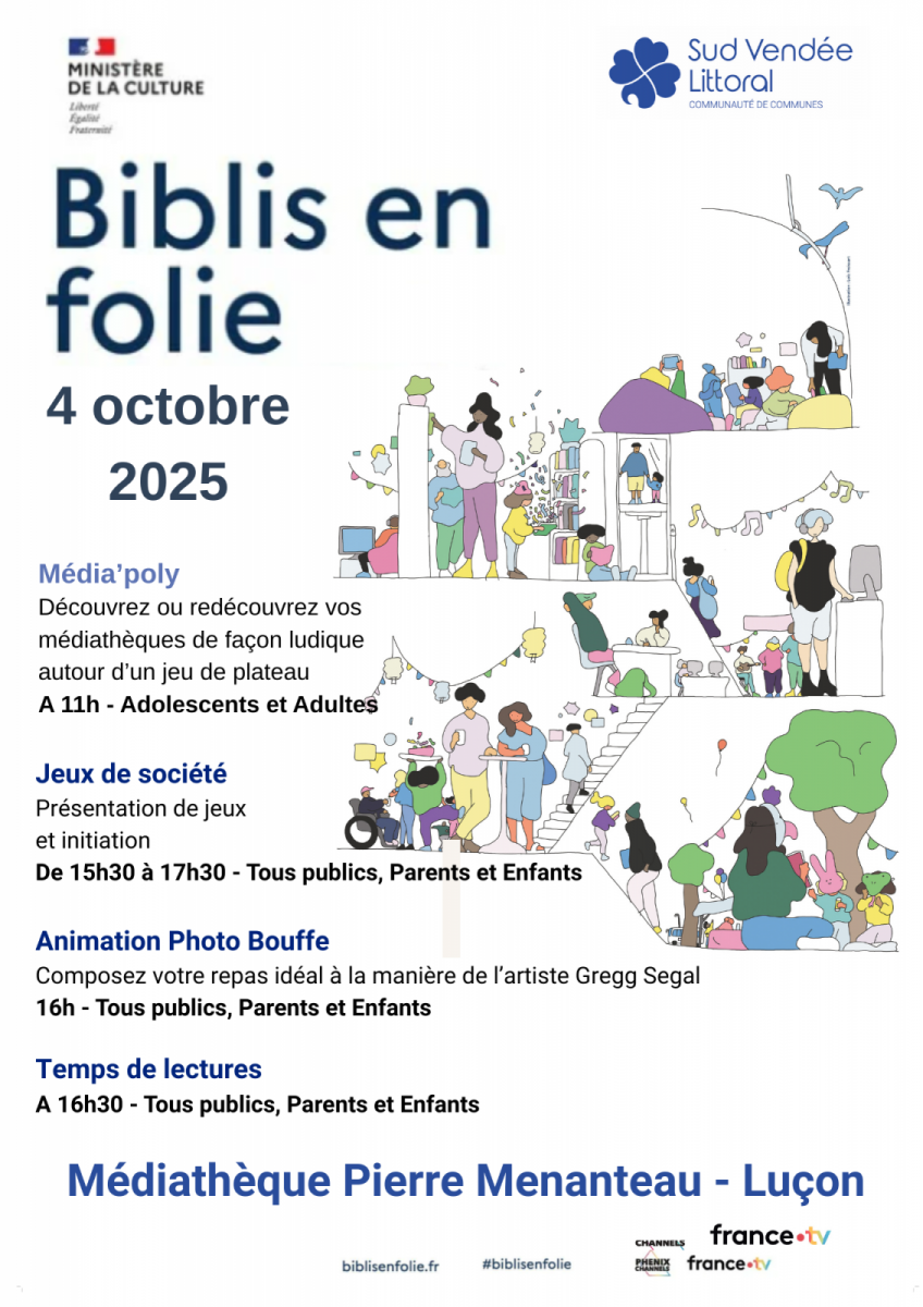 [LUC] Affiches 2024-2025 – Biblis en folie 2
