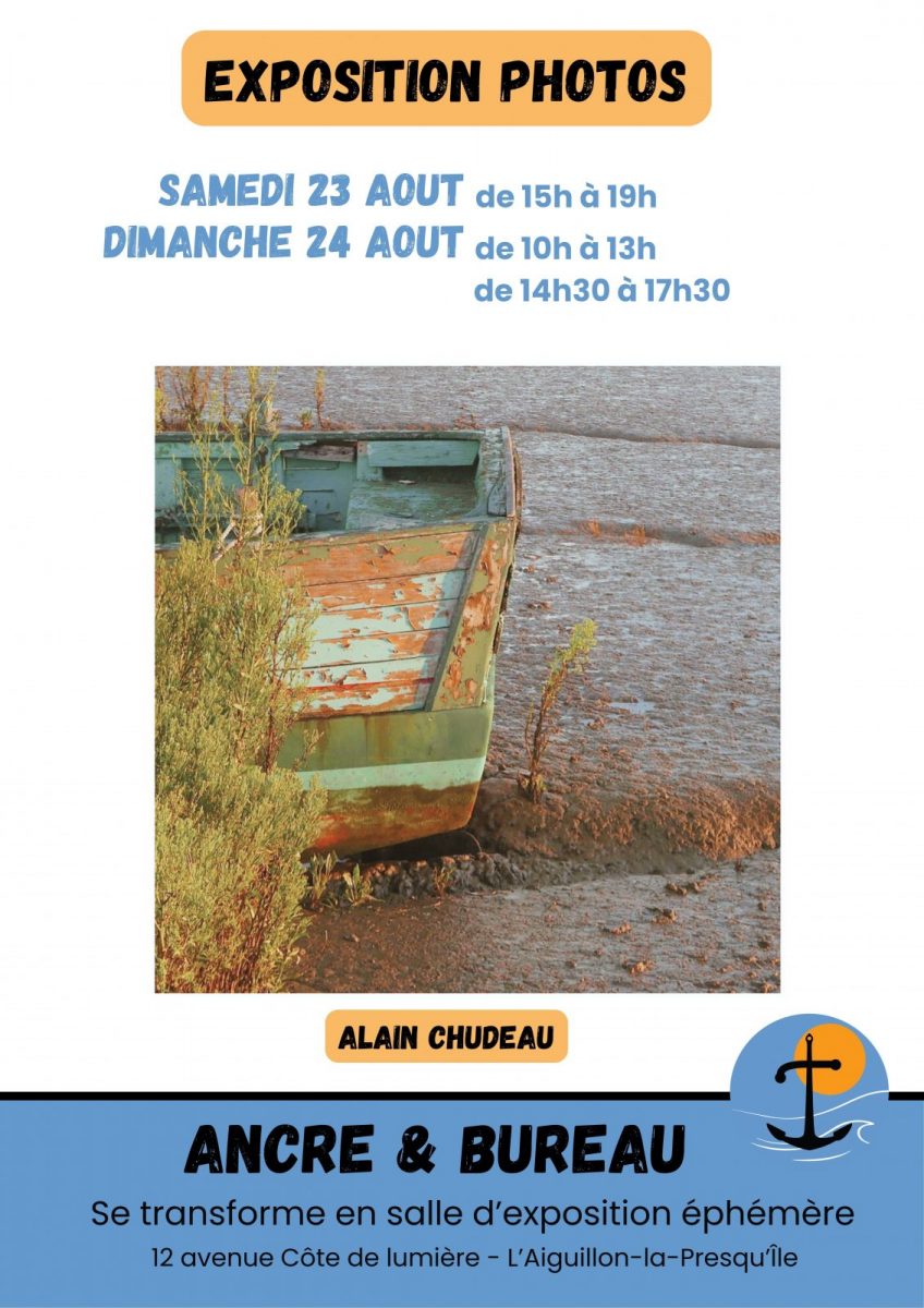 EXPO-Ancre -Alain chudeau (Affiche) – 1