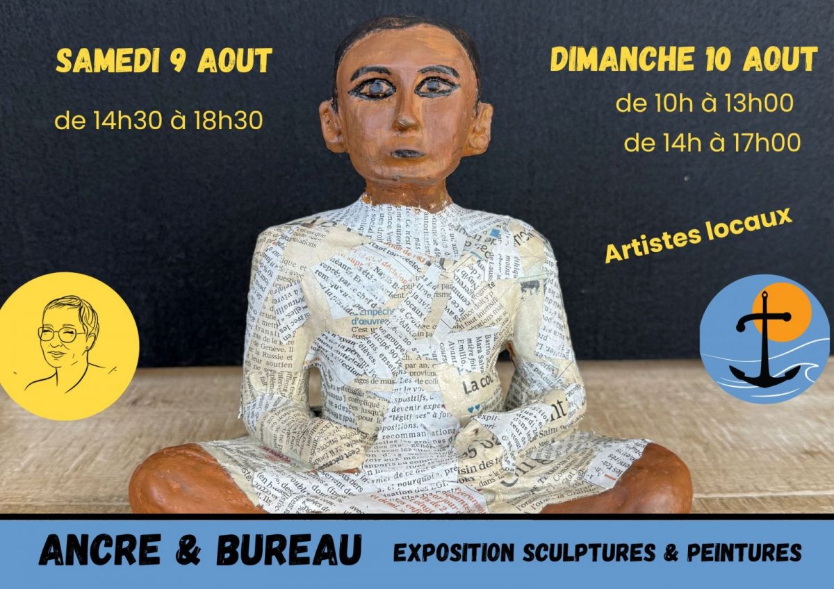 EXPO-affiche paysage -Ancre & Bureau Expo 9 & 10 aout (A2 (paysage)) – 1