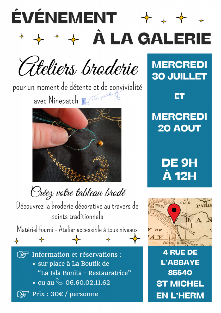 Événement broderie  – 1