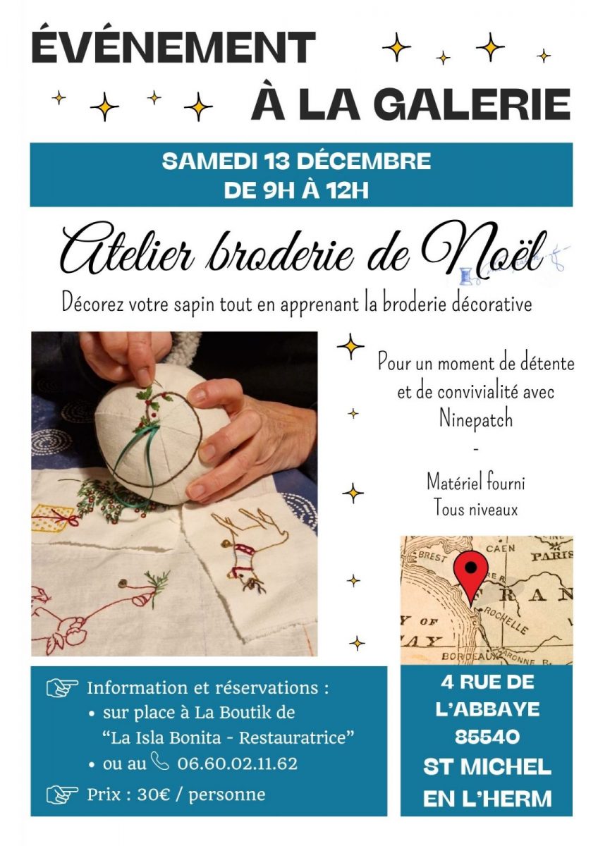 Événement broderie  – 1
