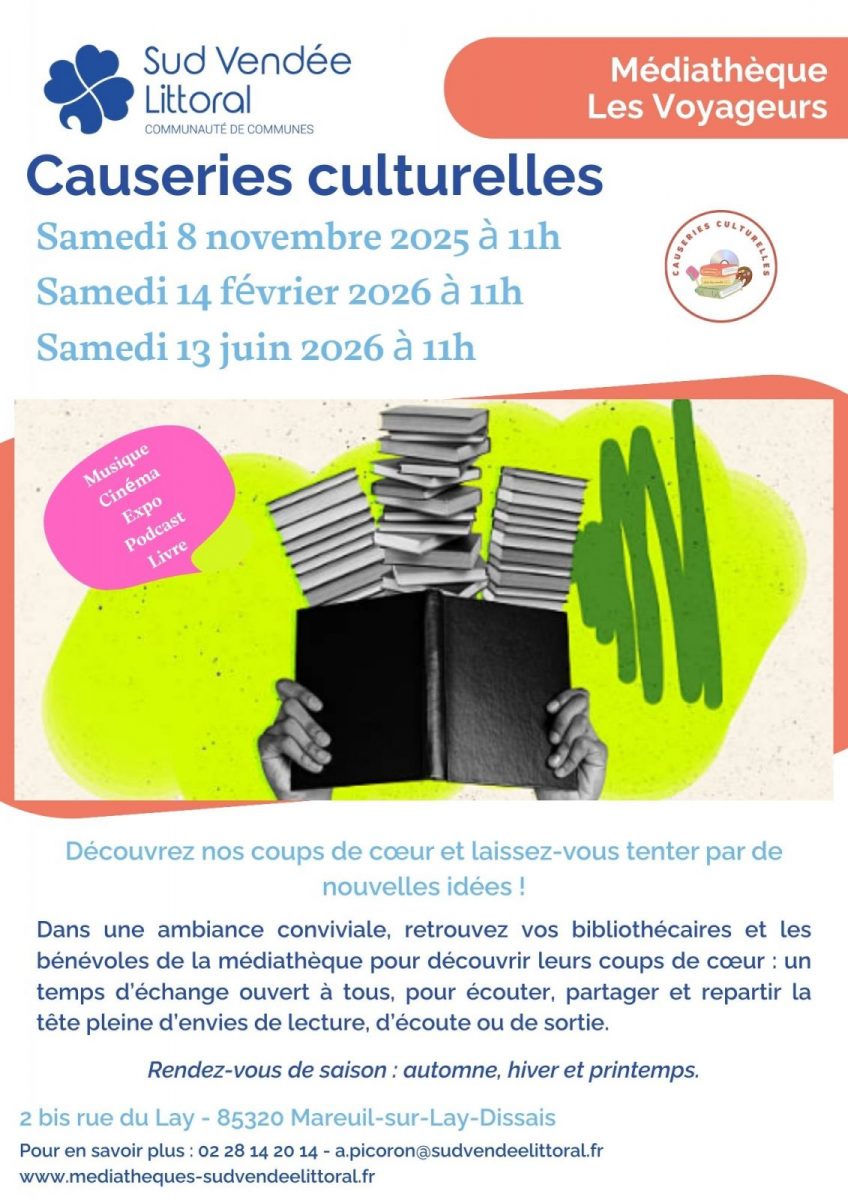 MAR affiches 2025-2026 – Causeries culturelles