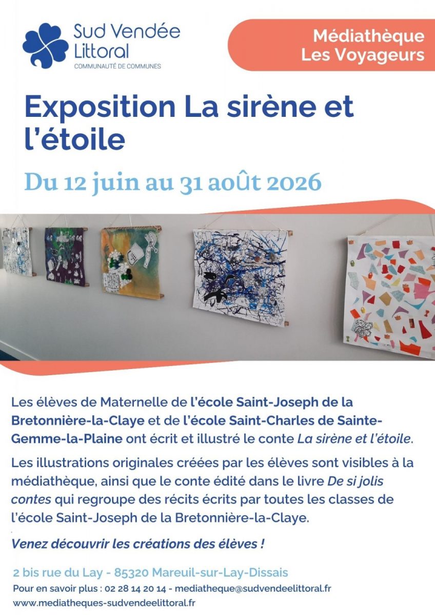 [MAR] affiches 2025-2026 – Expo La sirène et l’étoile – été 2026