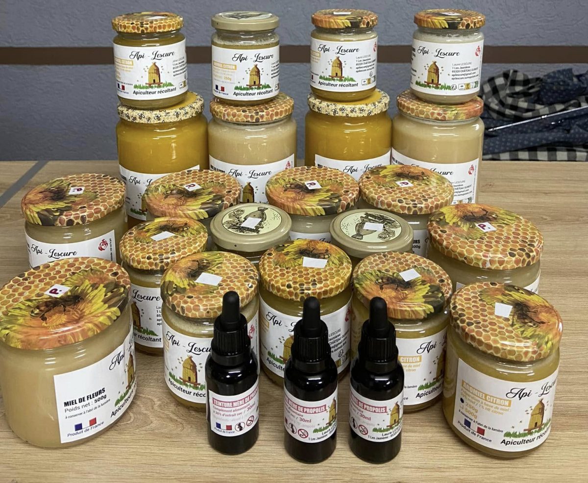 Miel api lescure Chateau guibert