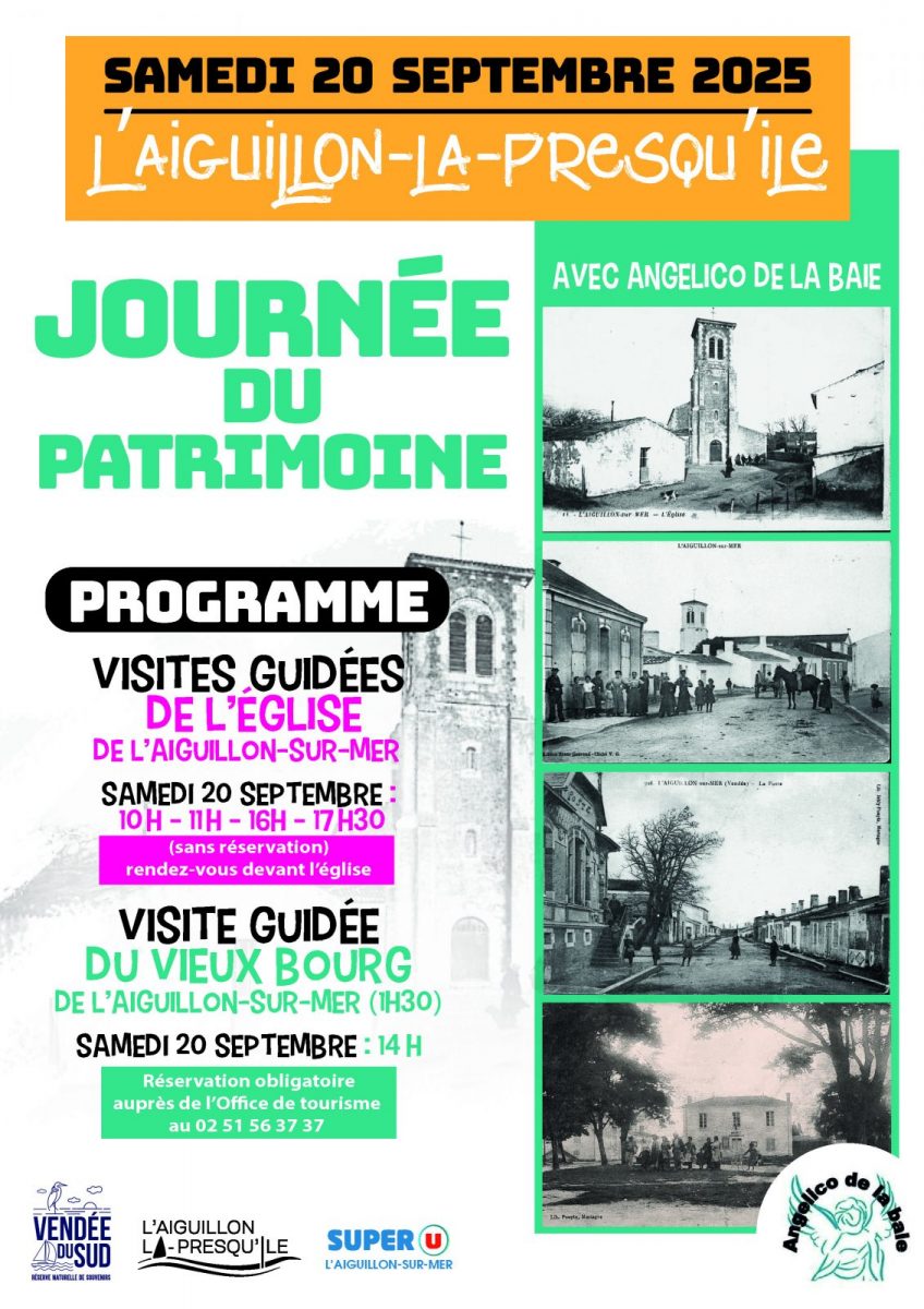 affiche journées du patrimoine 2025