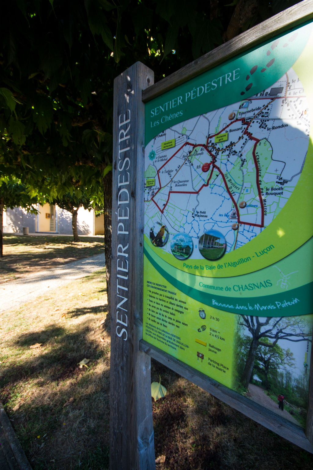 Walking trail Les Chênes