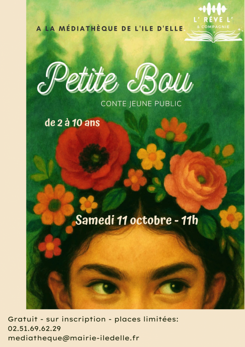 Affiche heure du conte – spectacle